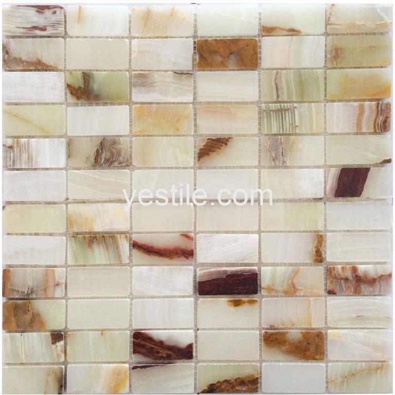 Myanmar Onyx Mosaic Tile - yestile