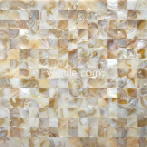 seamless brown square mother of pearl mosaic tile