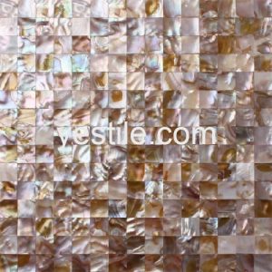 bezszwowa kolorowa kwadratowa mozaika z masy perłowej